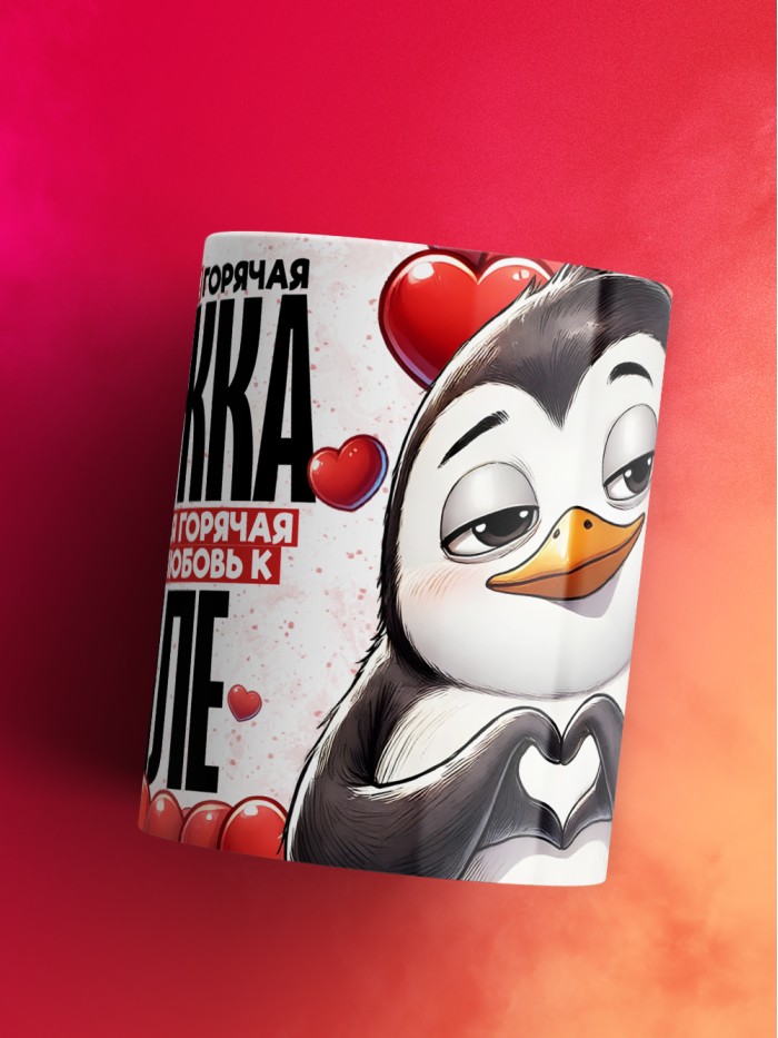 Горячая кружка на 14 февраля Алле  Жуковский