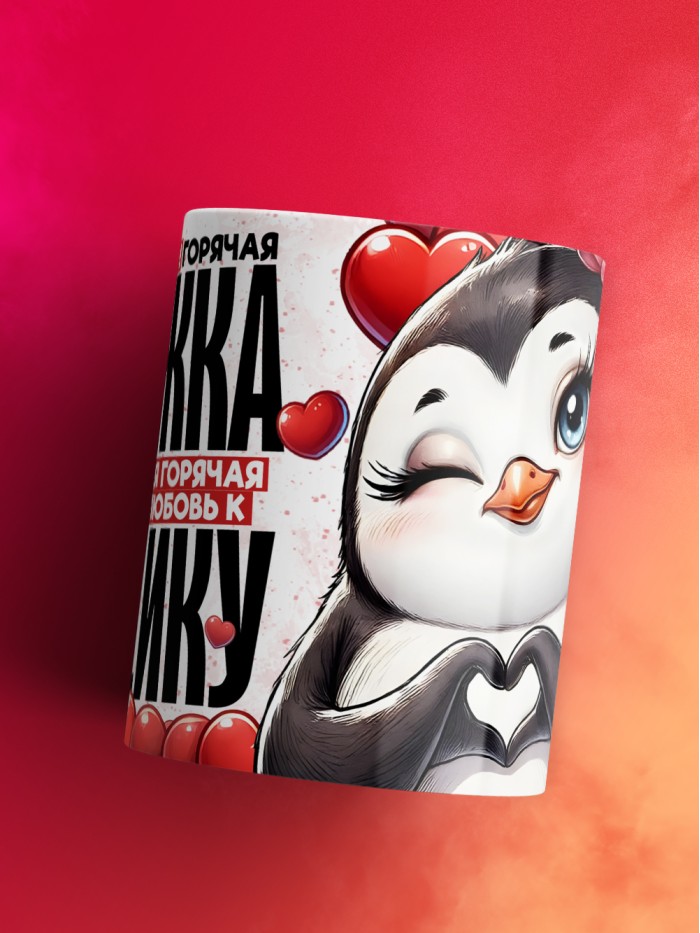 Горячая кружка на 14 февраля Вадику  Жуковский