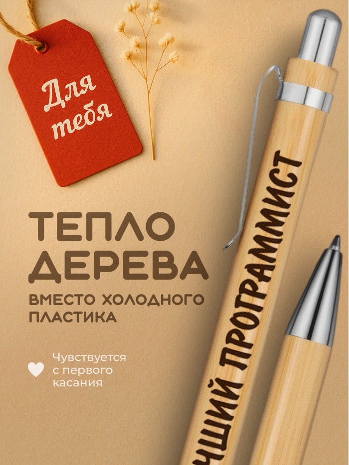 Ручка с гравировкой Лучший Программист